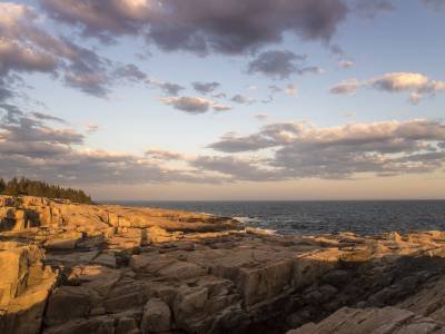 DECsp7 Schoodic Peninsula Sunset