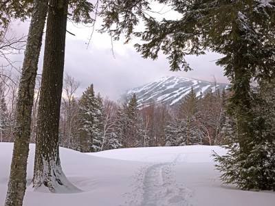 Sugarloaf Mountain Stormy Day, Carrabassett Valley, ME - SLw47