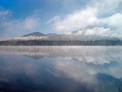 Slf319 Bigelow Range Morning Fog