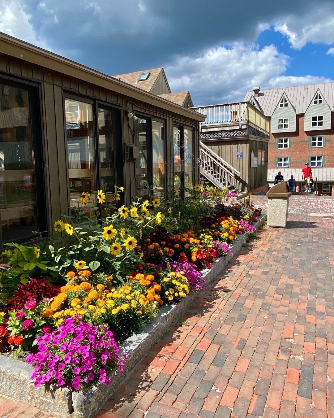 The Village at Sugarloaf is looking great this year! More activity and events are making it a lively and inviting place. #sugarloafmaine #carrabassettvalleymaine #sugarloafinsummer #orcuttphotography